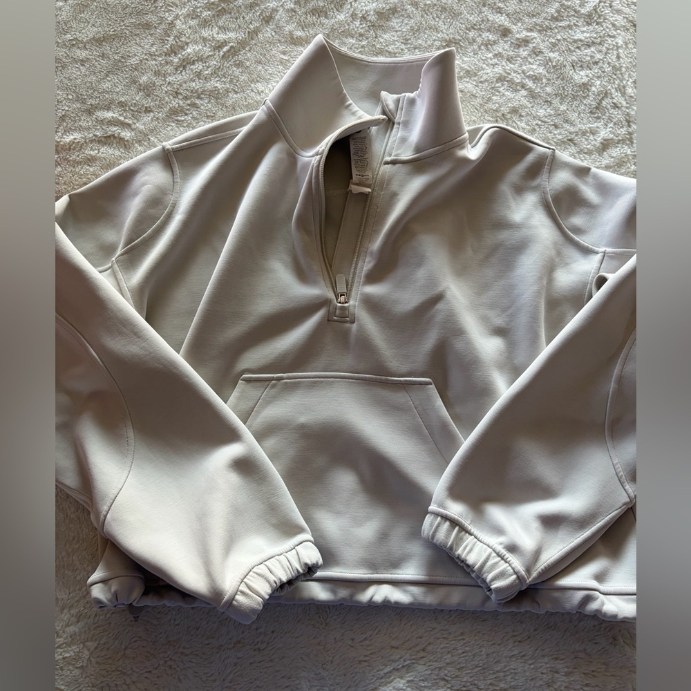 Lululemon brushed softstreme quarter zip